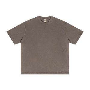 Camiseta de Manga Corta para Hombre, 100% Algodón Premium, Color Sólido, Casual, Suave, Transpirable, Antiarrugas, Corte Regular, para Uso Diario en Verano - Product Image 5