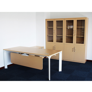 エグゼクティブデスク工場直販価格良質マネージャーOEM MFCラグジュアリーオフィス仕様 - Product Image 2