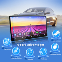 Autocollants de protection d'écran pour voiture pour AITO LUXEED S7 26, film en verre trempé, Carplay, média vidéo, accessoires de véhicule, vente en gros