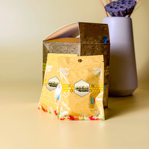 Boîte Cadeau en Carton Ivoire Jetable de Qualité Supérieure pour Bonbons Gommeux Dragon Bear, Sachets de Bonbons Gommeux VVIP <span class=keywords><strong>Royal</strong></span>, Nergie Miel - Product Image 6