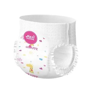 Wholesale nice smart baby pants style for sale ultra thin baby diaper making machine cheap price