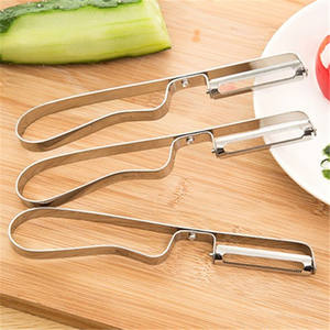 Couteau à fruits en acier inoxydable, éplucheur, éplucheur de pommes, éplucheur en forme de brosse à dents, éplucheur à dents pour fruits, éplucheur de pommes de terre - Product Image 2