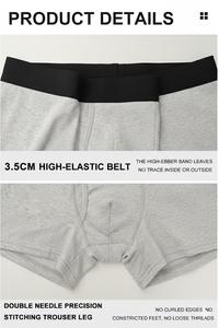 Hygieia Ingrosso Boxer da <span class=keywords><strong>Uomo</strong></span> a Gamba Lunga in Cotone Traspirante Elasticizzato a 4 Vie con Apertura Laterale - Product Image 3