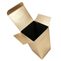 Boîte cadeau pliable personnalisée avec logo imprimé, impression quadricolore, revêtement UV, boîte en carton, boîte en papier, cadeau fleur éternelle