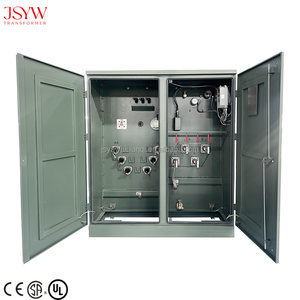 Transformateur de distribution triphasé monté sur plateforme 33 kV 2000 kVA Modèle ZGS IEC60076 60 Hz Refroidissement Substation mobile ZGS Transfor - Product Image 1