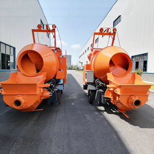 Mezcladora de Mortero Móvil, Máquina Integrada para Mezclar y Transportar Concreto, Transportador Automático de Cemento para Obras de Construcción - Product Image 5