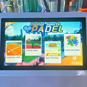 Máquina de Entrenamiento de Pádel Inteligente LJ Red con Sistema de Puntuación y Simulador AR, Construcción Metálica para Partidos Recreativos / Centros Comerciales / Clubes Deportivos - Product Image 5
