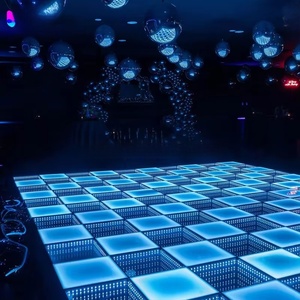 Pista da Ballo LED 3D JINDA con Effetto Infinito, Specchio RGB in Vetro Temperato, Illuminazione Effetto Abisso per Matrimoni, Feste e Decorazioni Sceniche - Product Image 5