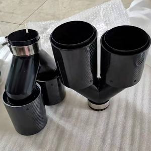 高性能双H风格排气碳纤维排气提示宝马M2 F87 M3 F80 M4 F82 F83 M5 F10 M6 F12 F13 - Product Image 3