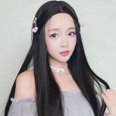 Mnet-incluso lungo dritto I-Tip Remy extension per capelli 8 pollici Display naturale onde sciolte intrecci - Product Image 1