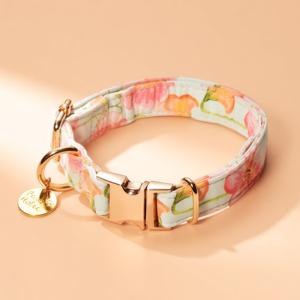 Collar de Perro Personalizado Talla S, Duradero, Elegante, Moderno y de Lujo, con Diseño Exclusivo Estampado en Algodón Suave, Cómodo, Venta al Por Mayor - Product Image 1