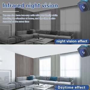 Caméra de sécurité intérieure sans fil WiFi HD1080P AS02, mini caméra vidéo de surveillance pour bébé, caméra de surveillance audio pour nounou, vision nocturne WiFi, mini caméra - Product Image 3