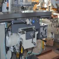 Machine de perçage et de fraisage WELLON ZX6350D, machine de fraisage et de perçage universelle avec alimentation automatique du broche