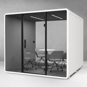 Personnalisés Confidentialité Pods <span class=keywords><strong>de</strong></span> <span class=keywords><strong>Bureau</strong></span> Acoustique Insonorisé Cabine Téléphonique Conteneur Maison <span class=keywords><strong>de</strong></span> <span class=keywords><strong>Bureau</strong></span> - Product Image 6