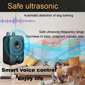 Nuevo Estilo 2024, Venta Caliente, <span class=keywords><strong>TOM</strong></span> TM3662, Repelente de Perros Recargable de Plástico, 3 Niveles Ajustables, Resistente al Agua IP6, Ultrasónico Automático - Product Image 3