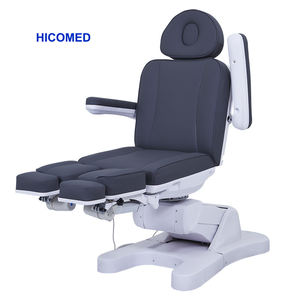 HICOMED Nueva Llegada Silla de Pedicura Eléctrica Cama de Masaje y Tatuaje con Rotación Patas Divididas y 5 Motores - Product Image 1