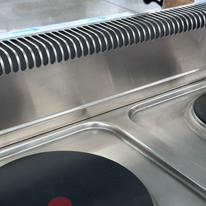 <span class=keywords><strong>Cuisinière</strong></span> électrique commerciale à 6 brûleurs <span class=keywords><strong>avec</strong></span> four intégré, multifonctionnelle, tête ronde, en acier inoxydable, plaque de cuisson en céramique - Product Image 3