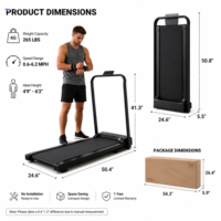 Équipement de gym à domicile unisexe, tapis de course VR durable avec station d'entraînement pectoral, moteur électrique de bonne qualité pour l'entraînement, produit très vendu