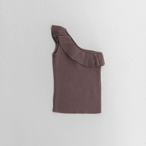Gran oferta, chaleco informal con volantes para niñas recién nacidas, suéter sin mangas de punto de algodón orgánico 100% para niñas. - Product Image 2