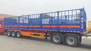 Semirremolque de Carga de Acero de 3 Ejes de Alto Rendimiento - Nuevo Sistema Eléctrico de 24V con Suspensión Reforzada Certificada ISO, 30000 kg - Product Image 4