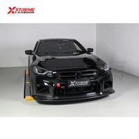 Kit de séparateur de pare-chocs avant en fibre de carbone sèche XTREME, style GT monobloc, pour BMW G87 M2 2023-2029