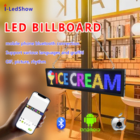 Panneau d'affichage LED à défilement RGB, application personnalisée, mots publicitaires, écran LED, bar, hôtel, magasin, enseigne ouverte, panneau numérique de destination de bus