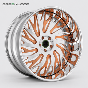 GREENLOOP ล้อฟอร์จ 2/3 ชิ้น ขนาด 24X10 24X9 26X10 26x10 28X9 28x10 5x127 5x120.65 มม. สำหรับรถ 1990 Caprice Impala C1500 <span class=keywords><strong>1980</strong></span> Cutlass - Product Image 3