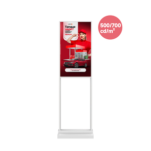 Moderne Stijl Dubbelpolige Verticale <span class=keywords><strong>Kt</strong></span> Board <span class=keywords><strong>Display</strong></span> Rack Stand Hoge Capaciteit Groot Winkelcentrum Billboard <span class=keywords><strong>Display</strong></span> Stand - Product Image 1