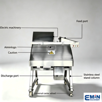 Commerciële apparatuur voor de verwerking van groenten en fruit, aardappel- en cassave-snijmachine voor reepjes, blokjes en schijfjes.
