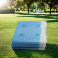 Blocs de glace à changement de phase PCM de grande taille de 1300 ml pour la chaîne du froid et les sacs isothermes