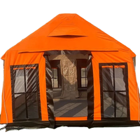 Tentes pneumatiques de camping, abri dôme gonflable pour situations d'urgence, tente portable à montage rapide
