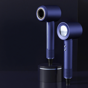 Secador de Pelo Eléctrico de Alta Velocidad con Motor sin Escobillas, 340*150*110mm, con Boquilla Difusora Única, Cable de Alimentación de 1.8m para Uso Doméstico - Product Image 1