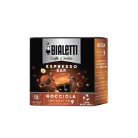 96 capsules de café Bialetti Gourmet à la saveur de noisette - 0,35/g par capsule