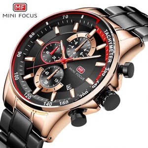 Wholesale Mens Watches Chronograph Business Quartz Watch Men Multifunction Luxury Stainless Steel Sport Male Blue <b>Clock</b> - Product Image 6