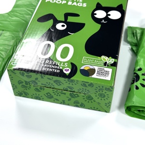 Pet Poop Packaging Biodegradable Fragrance Plastic Poop Bag - Product Image 5