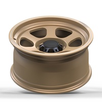Rines de Aleación de Aluminio Forjado 6061 T6, Acabado Bronce Mate, Multirradio, Prensados a 12000T, Certificación TUV JWL VIA Std S3-00061, 17 18 20, Personalizados