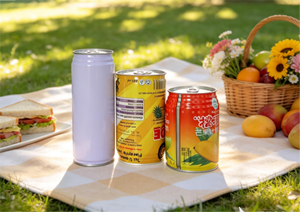 Latas Redondas de Grado Alimenticio de 65x110 mm, Fabricante de Latas Metálicas con Tapa Fácil de Abrir para Envasado de Bebidas, Jugos y Cerveza, Venta al por Mayor - Product Image 2