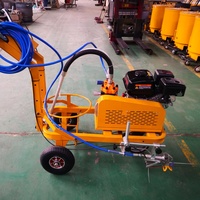 Nouvelle machine automatique de marquage routier par pulvérisation à froid avec moteur, couleur personnalisée, marquage rapide des parkings