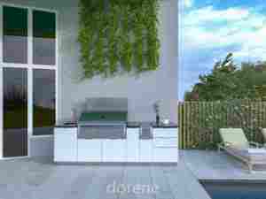 كابينة مطبخ خارجية كاملة من الفولاذ المقاوم للصدأ في الهواء الطلق شواية تعمل بالغاز في الهواء الطلق غير القابل للصدأ - Product Image 6