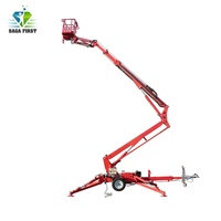 Nacelle élévatrice tractable 45 pieds (12 m) avec bras de levage portable pour travaux en hauteur à vendre