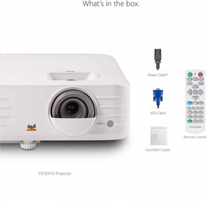 Proyector PX703HD 1080p con 3500 Lúmenes, DLP 3D, Modo Dual, Modo Deportivo y Baja Latencia de Entrada para Juegos - Product Image 4