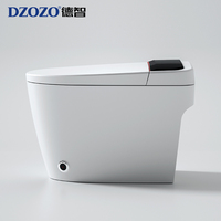 Offre Spéciale : WC intelligent monobloc avec réservoir intégré, siège chauffant et télécommande, forme allongée