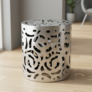 Tabouret en aluminium - Product Image 1