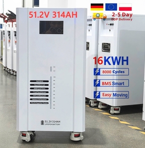Stock UE Batterie au lithium pour stockage d'énergie domestique 48V 51.2V 200Ah 314Ah 16kWh 32kWh Système de stockage d'énergie mobile ESS - Product Image 1