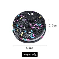 Jouet Squishy en forme de Biscuit Réaliste avec Texture en Caoutchouc Souple pour Soulager le Stress et Jouer à Presser, Idéal pour les Enfants de 5 à 7 Ans, Écologique et Durable