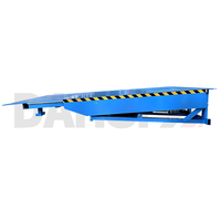 Niveleur de quai télescopique de 10 tonnes, rampe de quai pour entrepôt de fret, plateforme de chargement hydraulique
