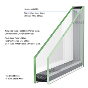 Nhà máy thủy tinh cửa sổ và cửa ra vào 6mm 12A 6mm <span class=keywords><strong>low</strong></span>-<span class=keywords><strong>e</strong></span> đôi kính Tempered Kính cách nhiệt - Product Image 6