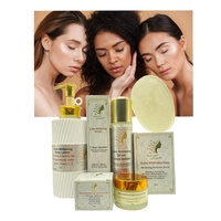 Ensemble de Soins de la Peau Blanchissants sous Marque Privée OEM avec Glutathion Alpha Arbutine et Vitamines, Booster de Blanchiment en 7 Jours