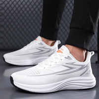 Nouvelles chaussures de course respirantes en mesh pour hommes, avec semelle en caoutchouc antidérapante, pour l'entraînement en plein air