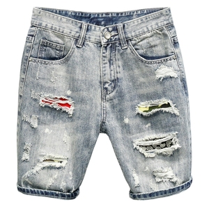 Elegante pantalones cortos para hombres rotos que está hecho para brindar  una buena comodidad - Alibaba.com
